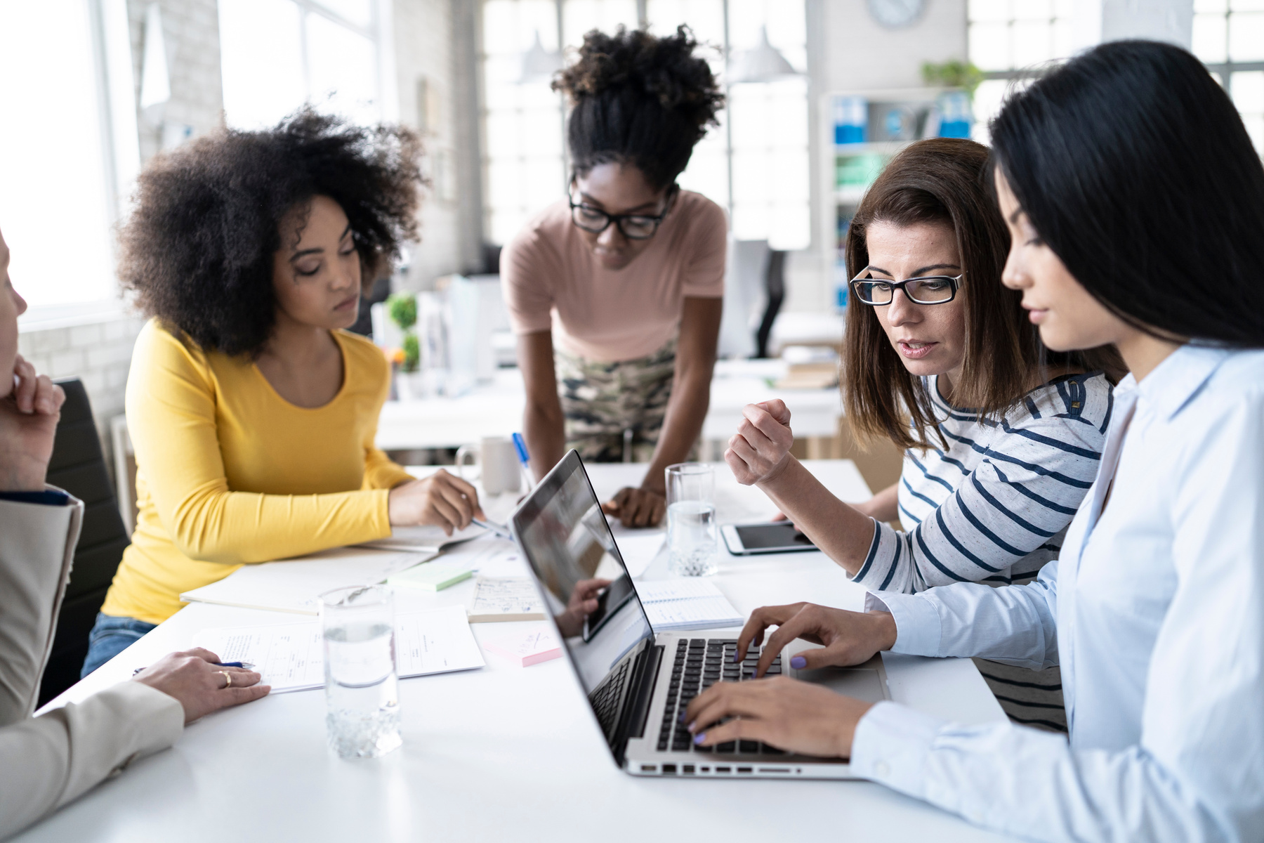 Women working